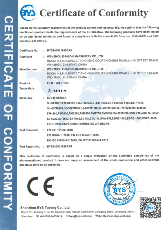 Certificado CE - LVD