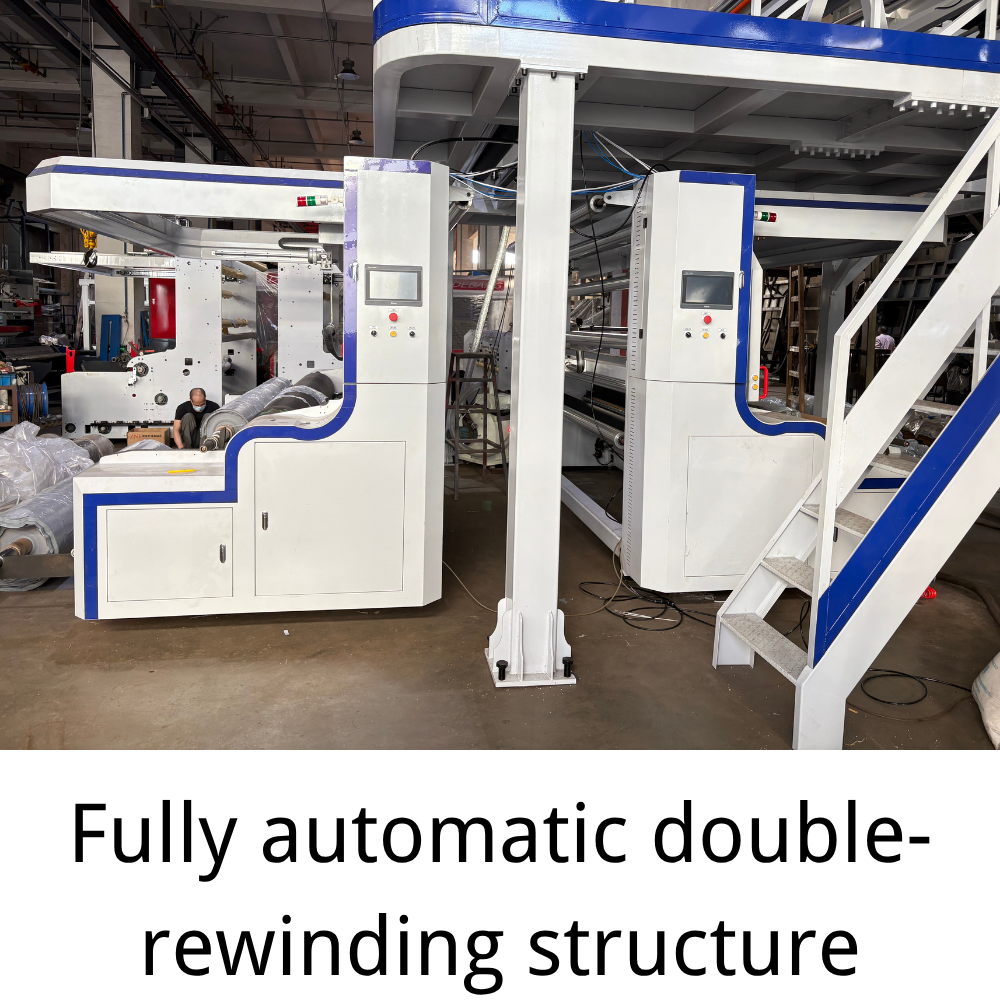 3 Layer Film Blowing Machine (Three-Layer Co-Extrusion IBC Blown Film Machine) - Product Image