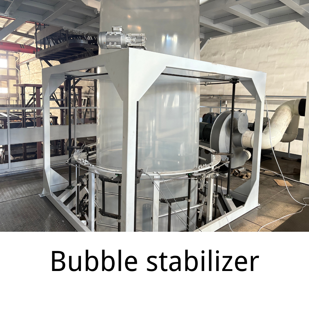 3 Layer Film Blowing Machine (Three-Layer Co-Extrusion IBC Blown Film Machine) - Product Image
