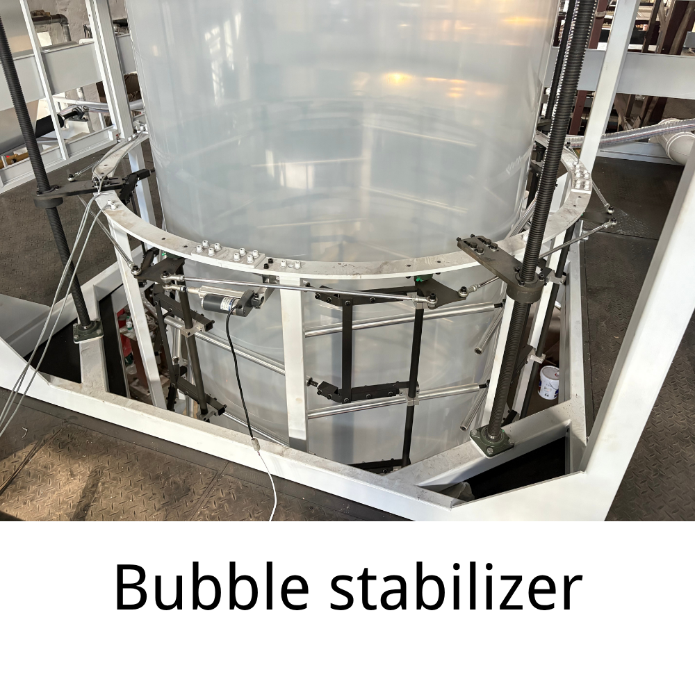 3 Layer Film Blowing Machine (Three-Layer Co-Extrusion IBC Blown Film Machine) - Product Image