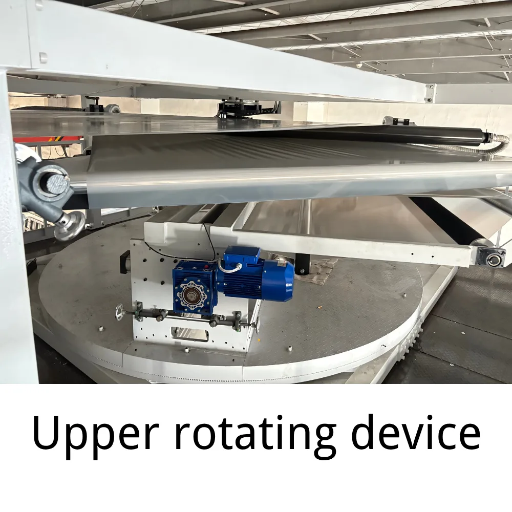 Upper rotating device