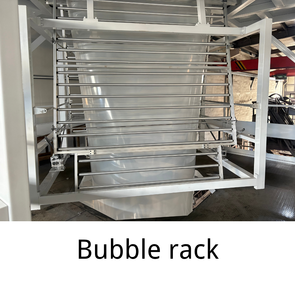 3 Layer Film Blowing Machine (Three-Layer Co-Extrusion IBC Blown Film Machine) - Product Image