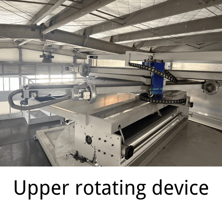 Upper rotating device
