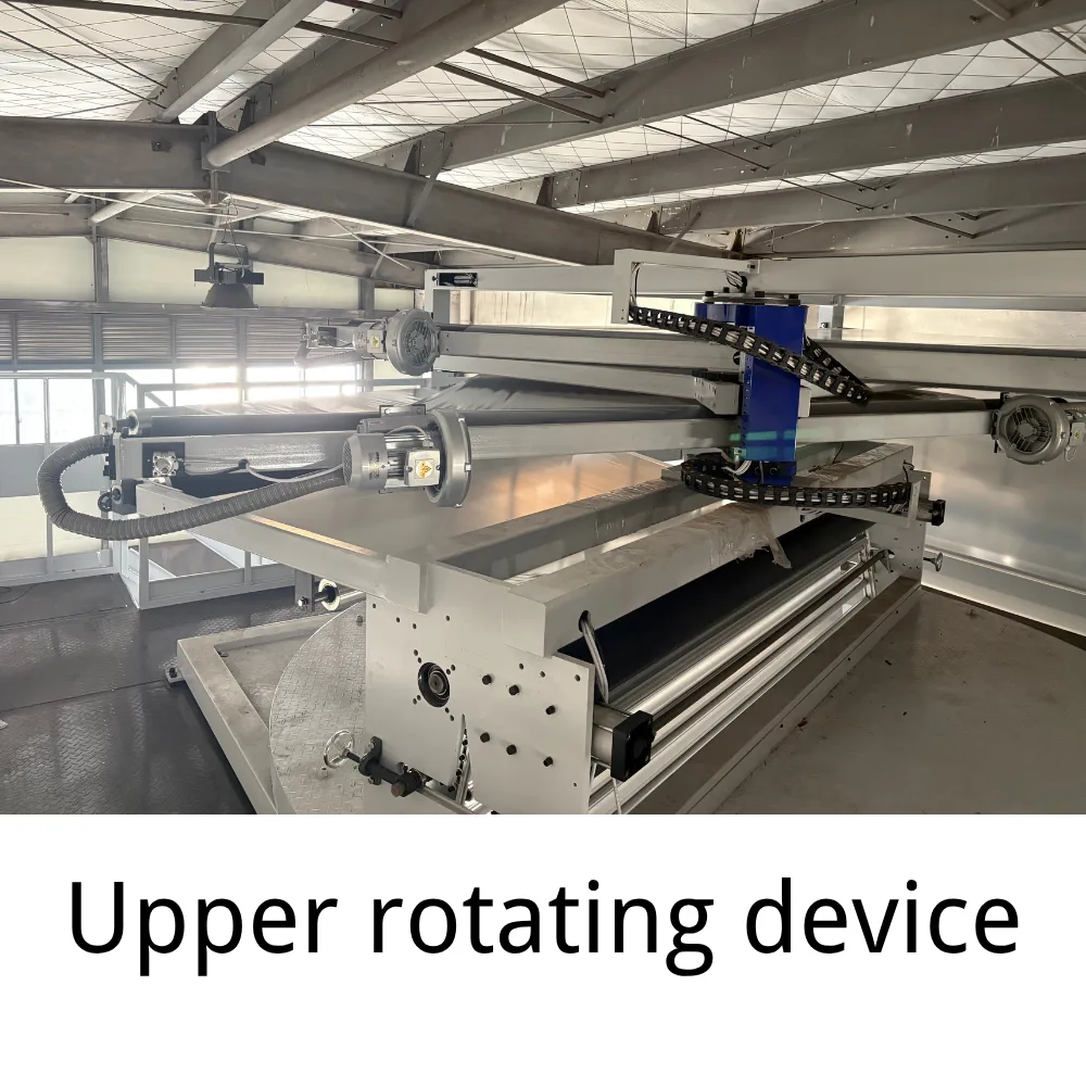 Upper rotating device