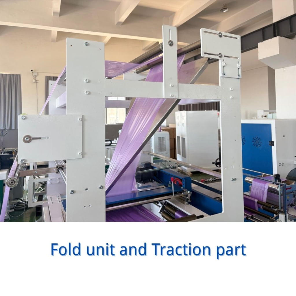 Drawstring garbage bag making machine - Product Image