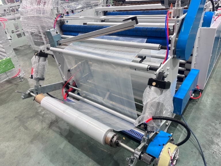 Non-stretch Heavy-duty Bag Making Machine | LDPE Flat/Garment/Vacuum Bag Producer - Product Image