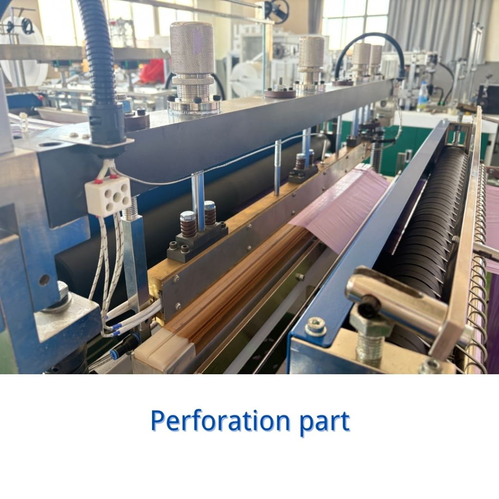 Drawstring garbage bag making machine - Product Image