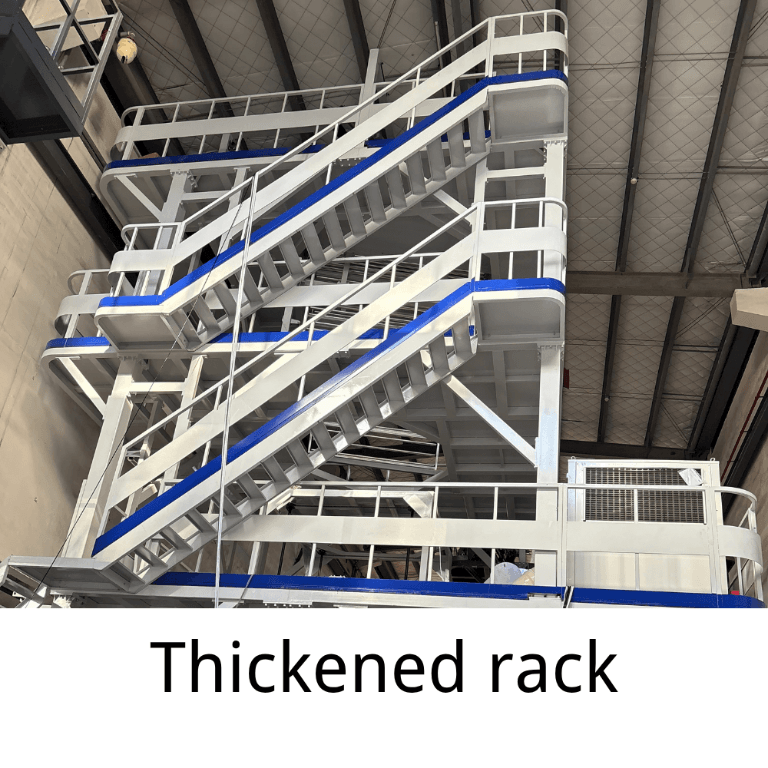 3 Layer Film Blowing Machine (Three-Layer Co-Extrusion IBC Blown Film Machine) - Product Image