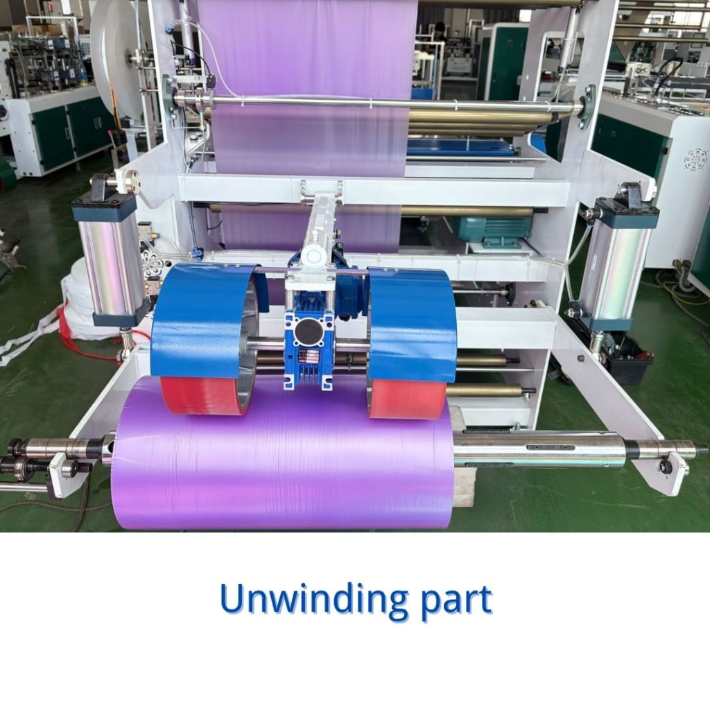 Drawstring garbage bag making machine - Product Image