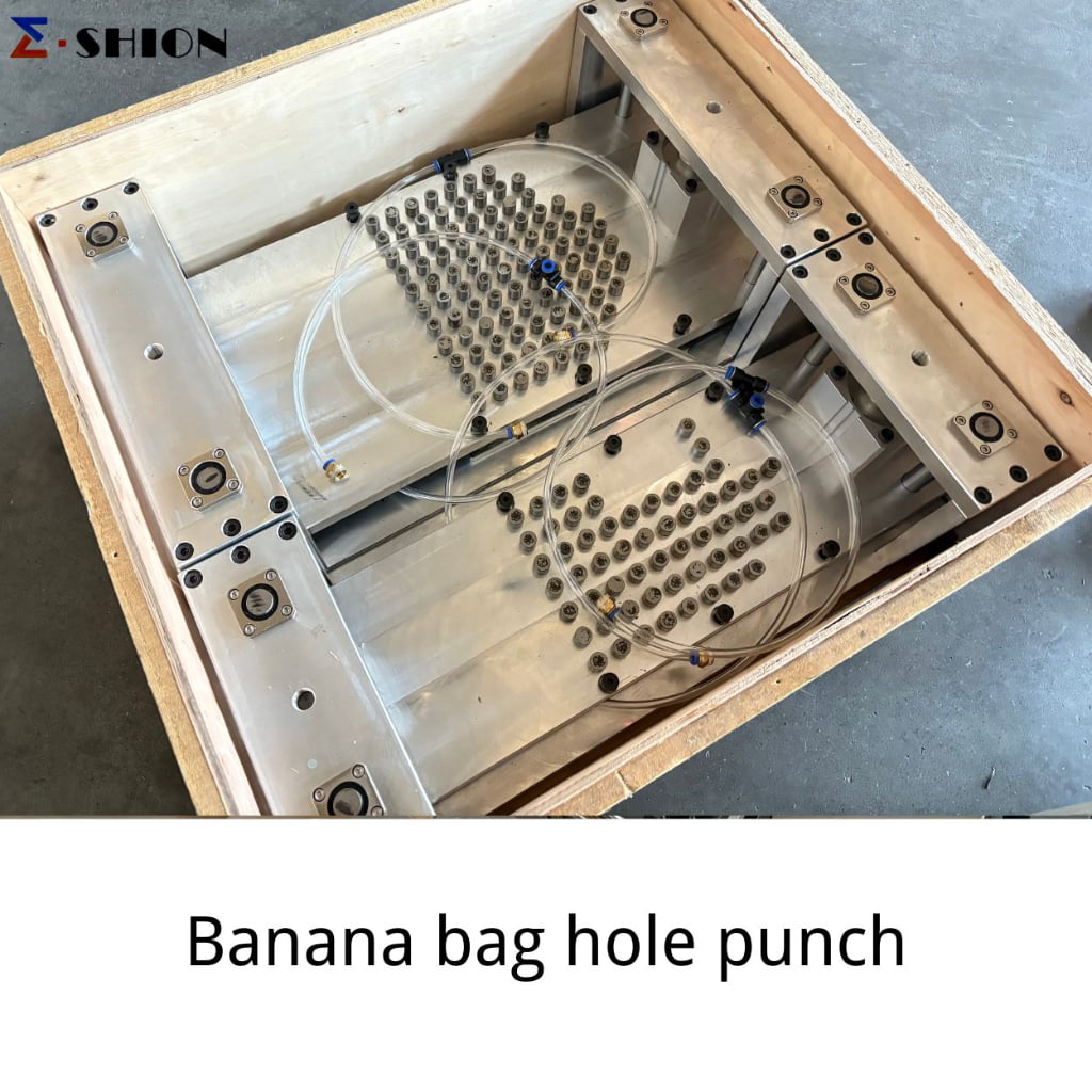 Semi-circular Perforated Irregular Bag Making Machine | Thermal Cutting BOPP OPP PE Bag Producer - Product Image