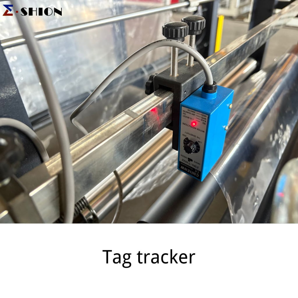 Semi-circular Perforated Irregular Bag Making Machine | Thermal Cutting BOPP OPP PE Bag Producer - Product Image