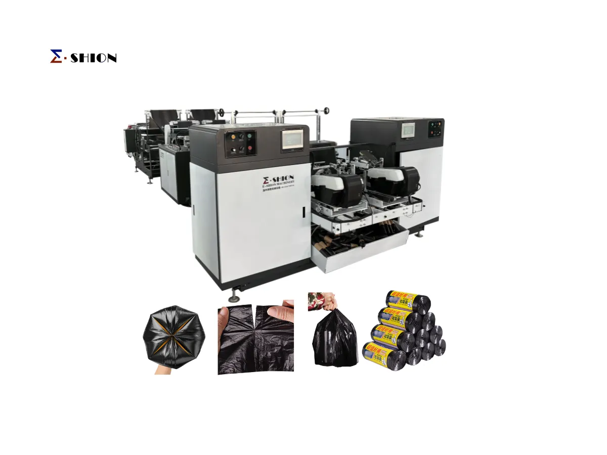 Star-Shaped Bottom roll Garbage Bag Making Machine