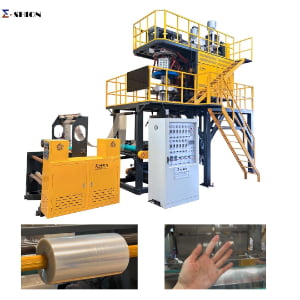 PP Film Blowing Machine | High-Efficiency Single/Double-Layer Extruder