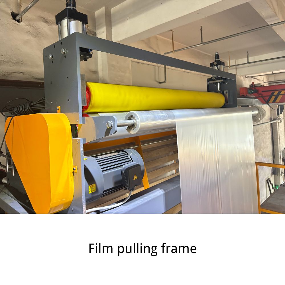 Film pulling frame