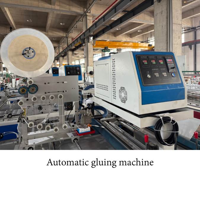 Automatic gluing machine
