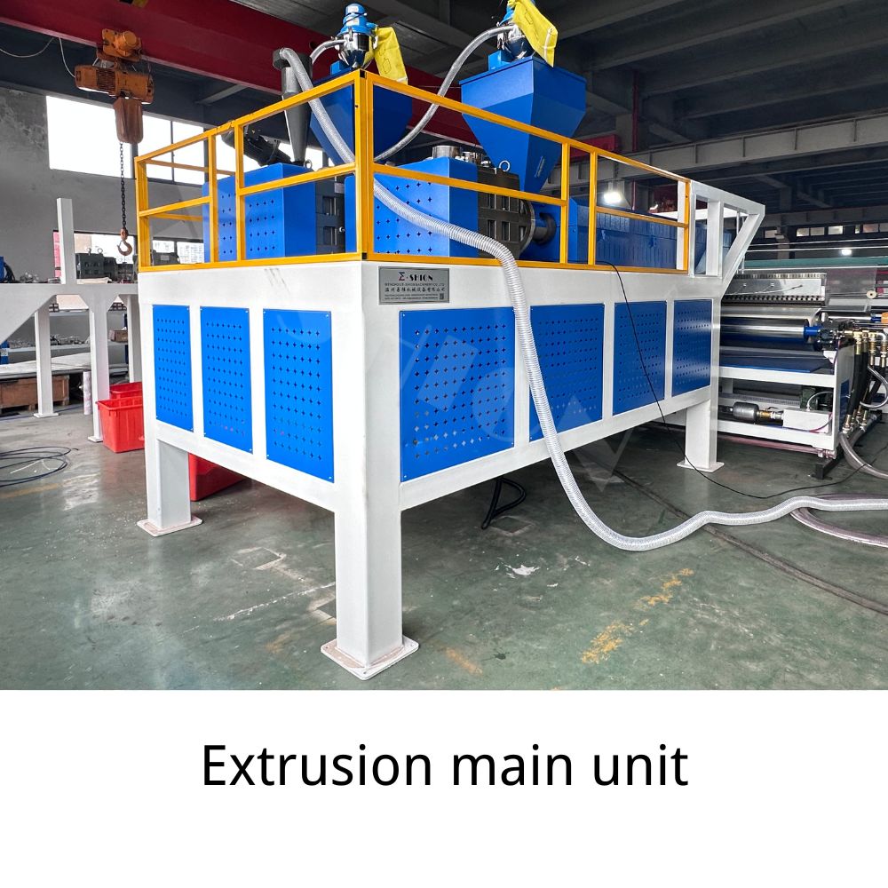 Extrusion main unit