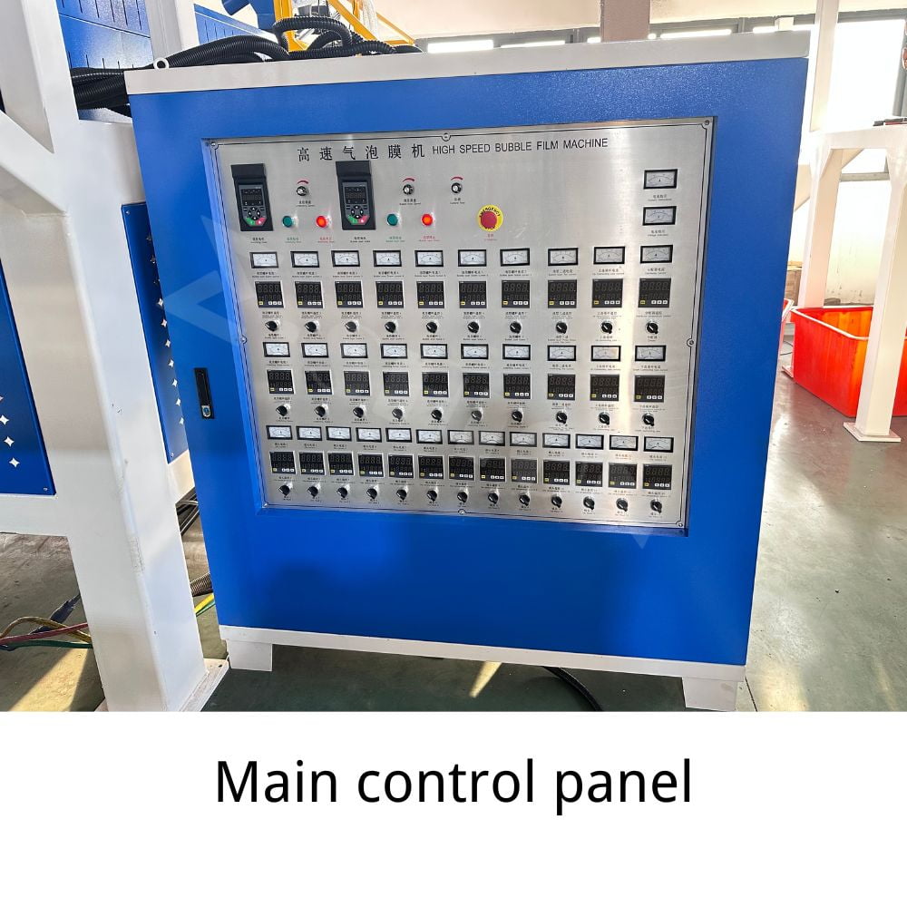 Main control panel