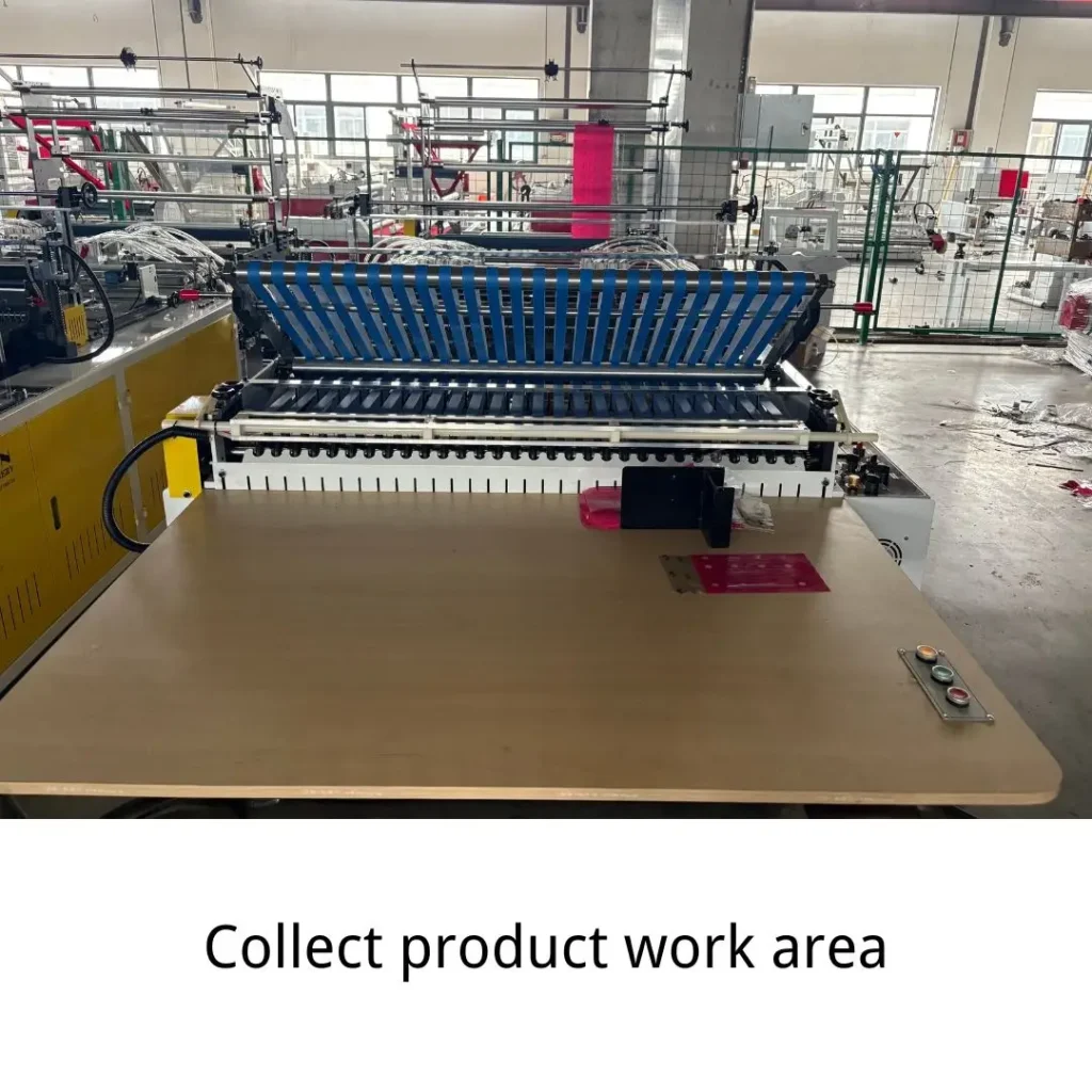 Collect product work area