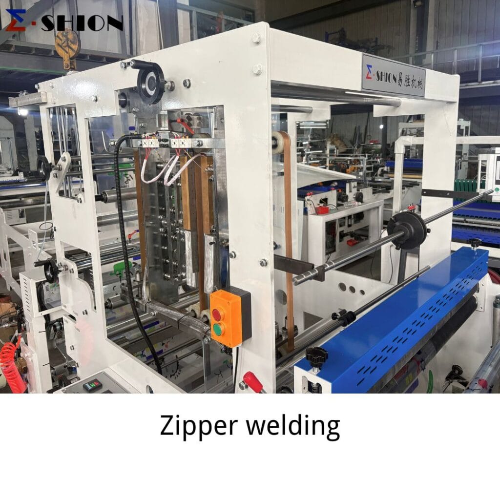 Automatic Zipper Bag Making Machine - Product Image