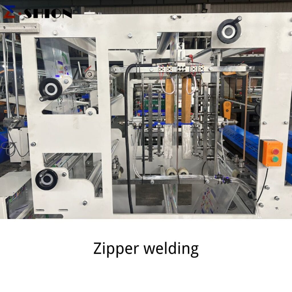 Automatic Zipper Bag Making Machine - Product Image