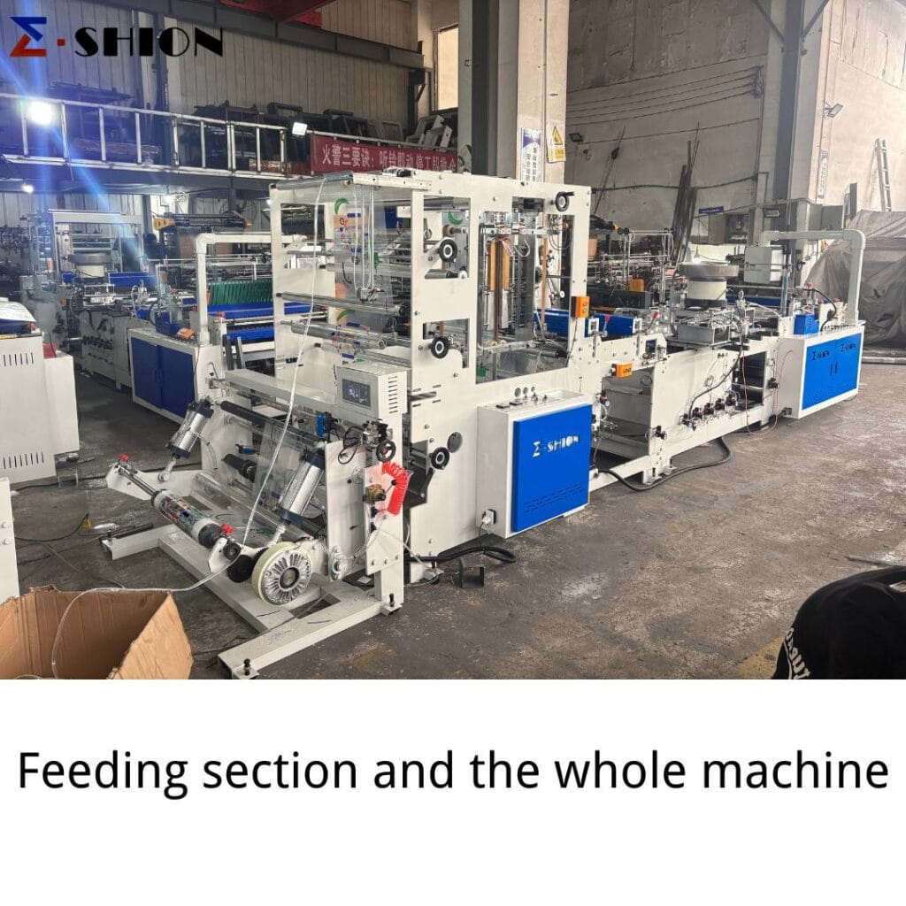Automatic Zipper Bag Making Machine - Product Image