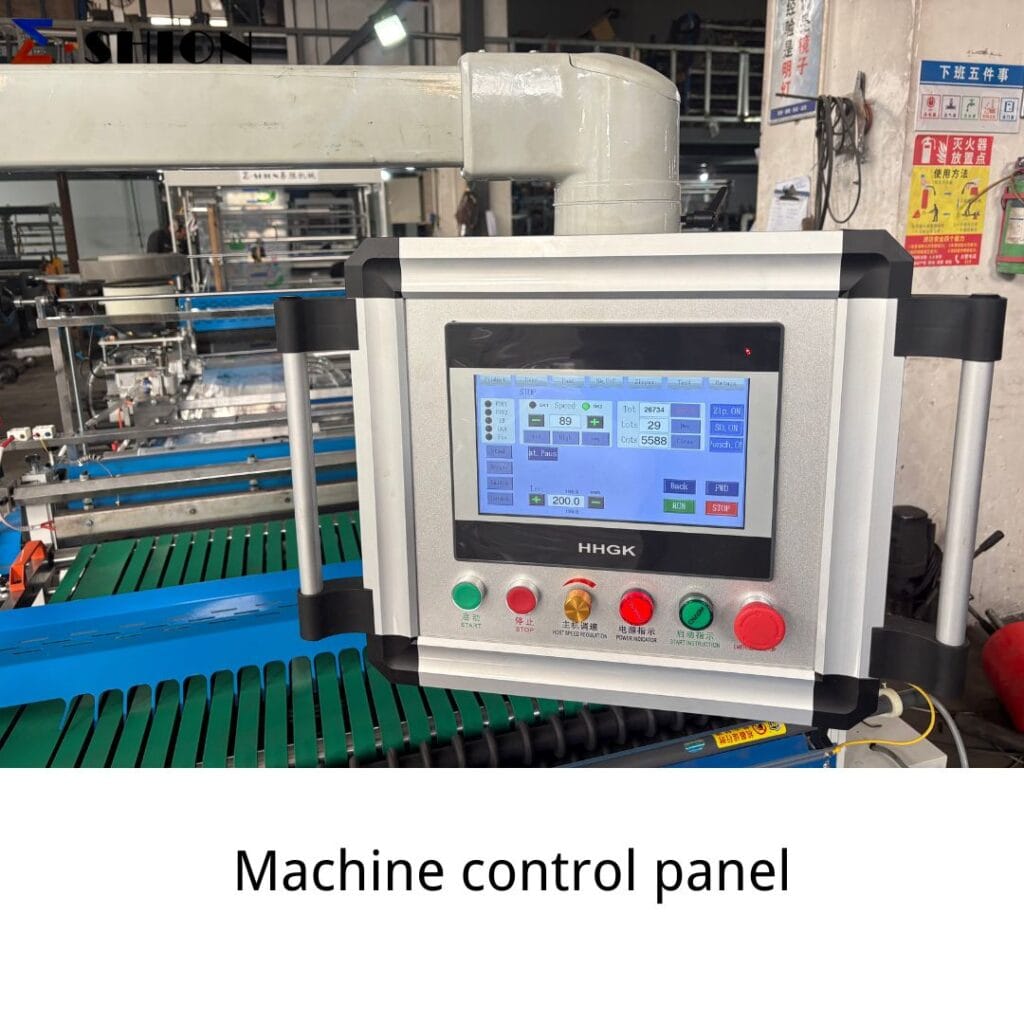 Automatic Zipper Bag Making Machine - Product Image