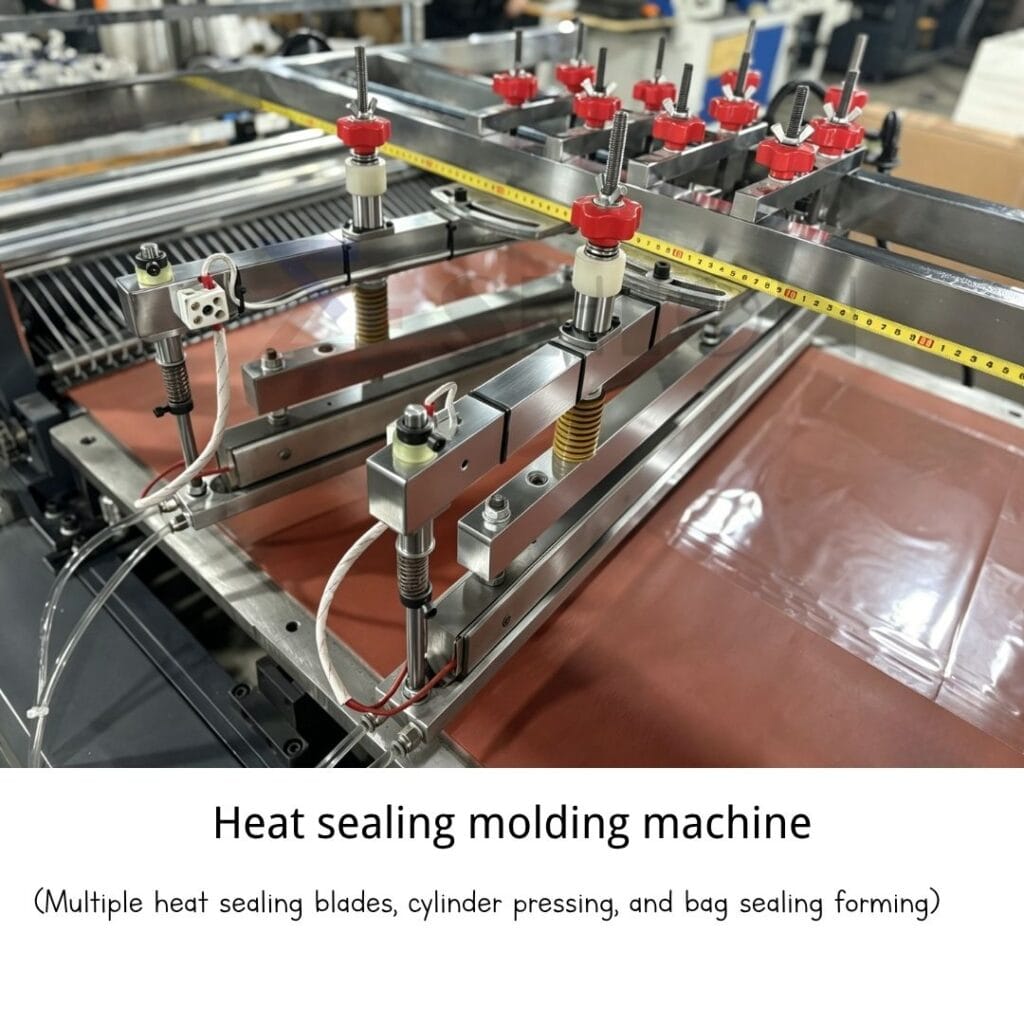 Heat sealing molding machine