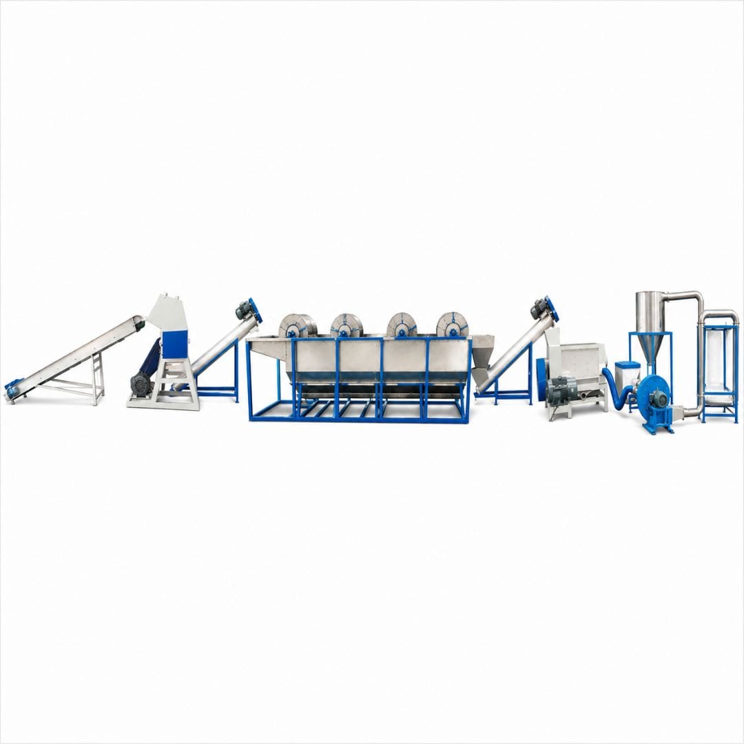 500KGS PE crushed film washing line